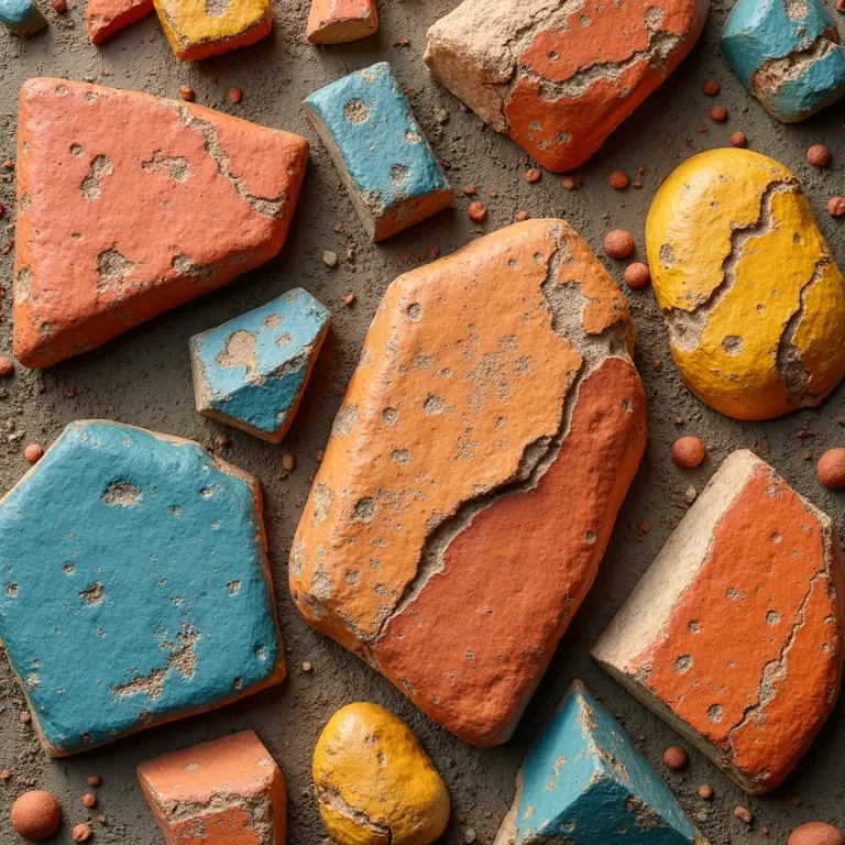 archaeological pigments