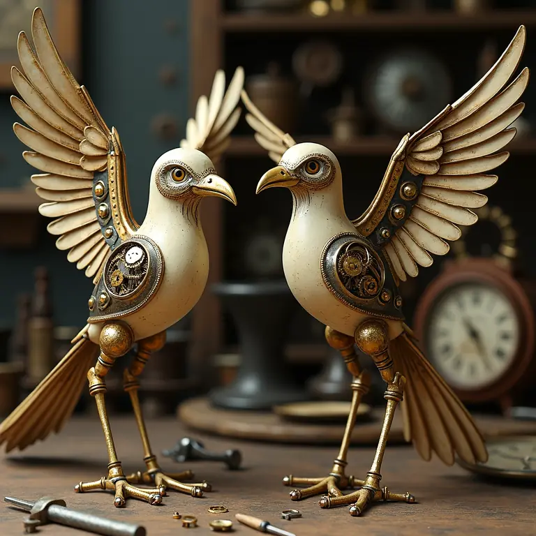 automaton birds