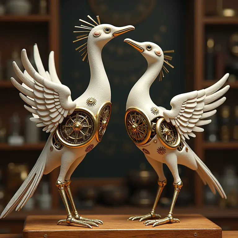 mechanical birds